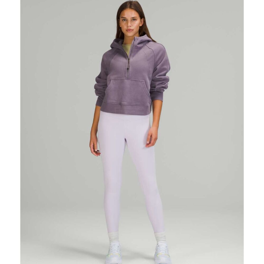 Lululemon Scuba Oversized 1/2 Zip Hoodie Dusky Lavender